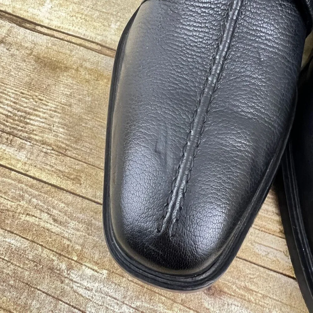 Cole Haan Beckett Oxford II Black‎  Leather Shoes Mens Size 8D